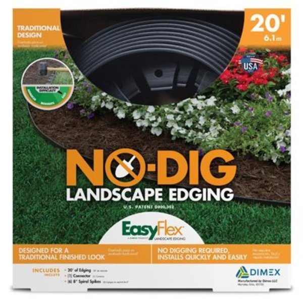 Dimex 20' No Dig Edging Kit 3000-20-6